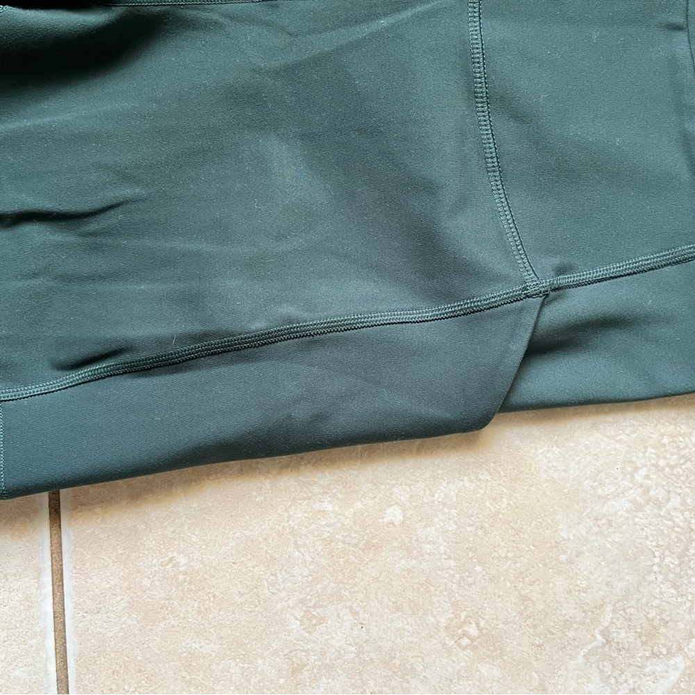 Girlfriend Collective Green Compression Leggings - Picture 3 of 4